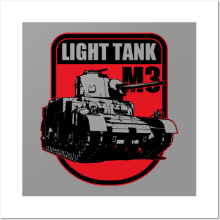 M3 Light Tank Posters and Art